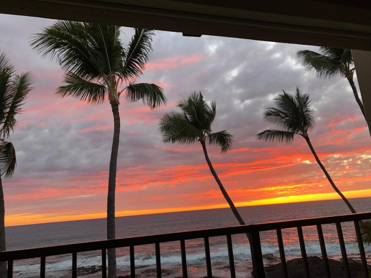 Kona Bali Kai 317 Direct Oceanfront Villa Kailua-Kona Bagian luar foto