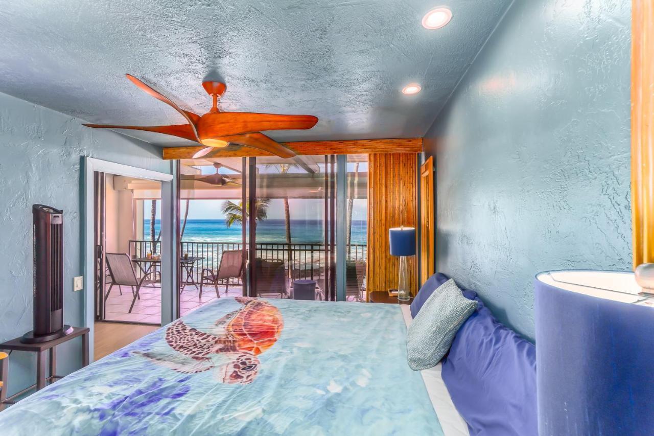 Kona Bali Kai 317 Direct Oceanfront Villa Kailua-Kona Bagian luar foto